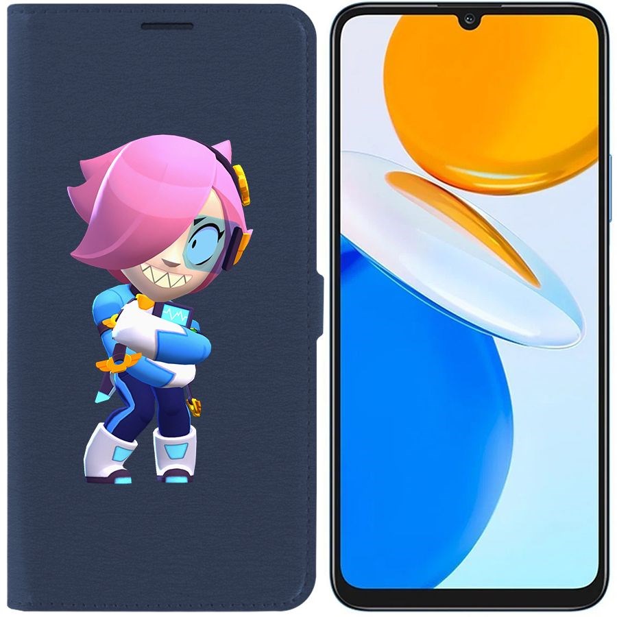 

Чехол-книжка Eco Book для Honor X7 Brawl Stars-Колетт Навигатор