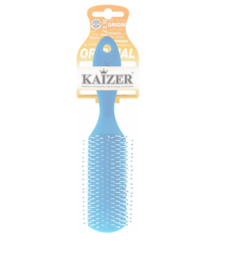 Расческа для волос Kaizer массажная 22 см в ассортименте грейфер для собак chomper мяч с кольцом на канате в ассортименте 26 см