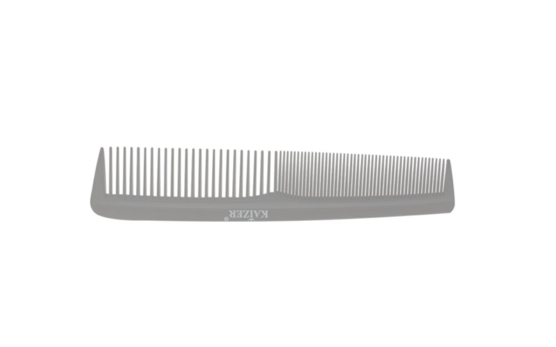 фото Расческа для волос kaizer комбинированный без ручки 19 см в ассортименте kaiser