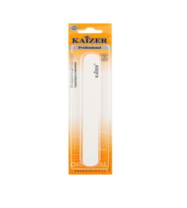 Пилка для ногтей Kaizer керамическая прямая kaizer пилка 2 сторонняя шлифовочная прямая 175мм