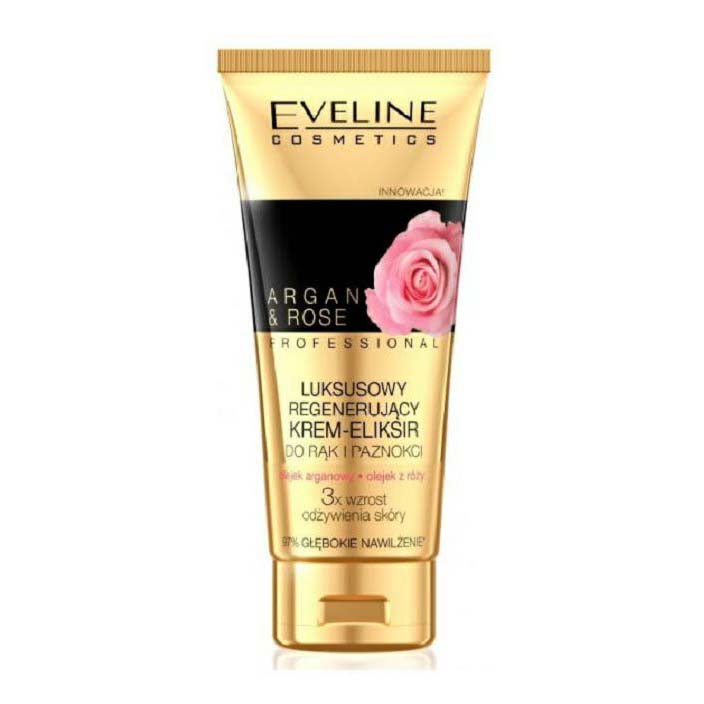 

Крем-эликсир для рук Eveline Argan Rose регенерирующий 100 мл