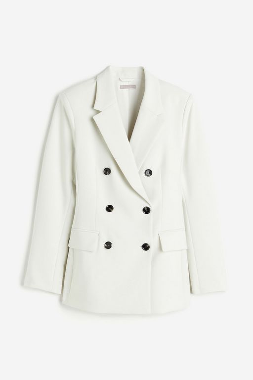

Пиджак женский H&M 1215796 белый 40 EU, 1215796