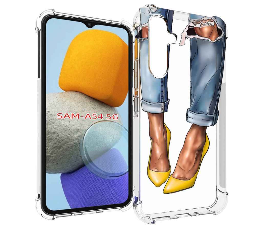 

Чехол MyPads Красивые-туфли для Samsung Galaxy A54, Tocco