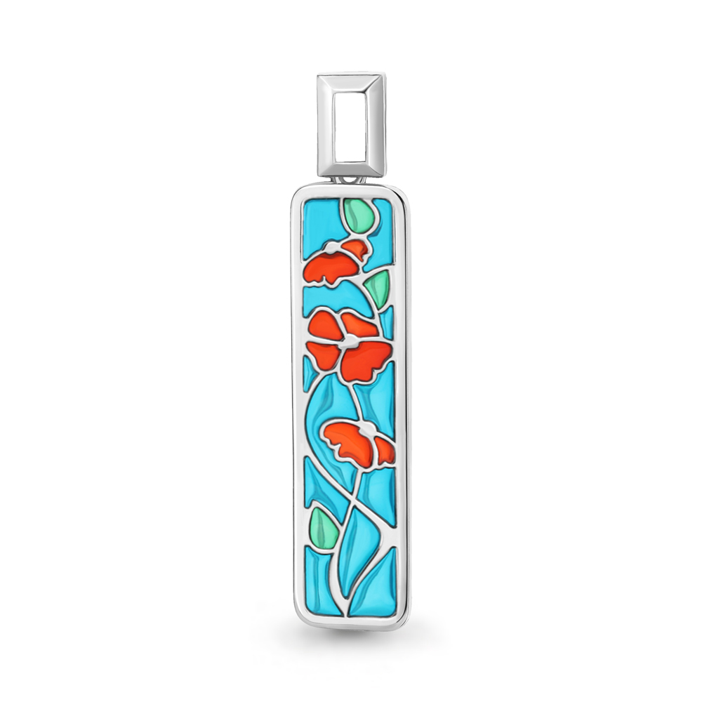 

Подвеска из серебра с эмалью Aquamarine 16116_925_р, 16116_925_р