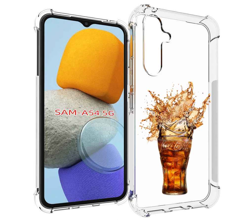 

Чехол MyPads Кола-в-стакане для Samsung Galaxy A54, Tocco