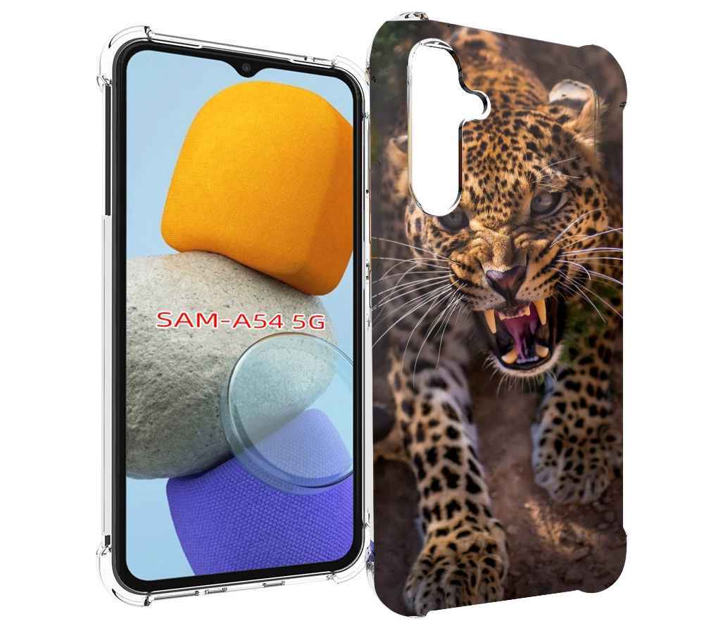 

Чехол MyPads Злой-гепард для Samsung Galaxy A54, Tocco
