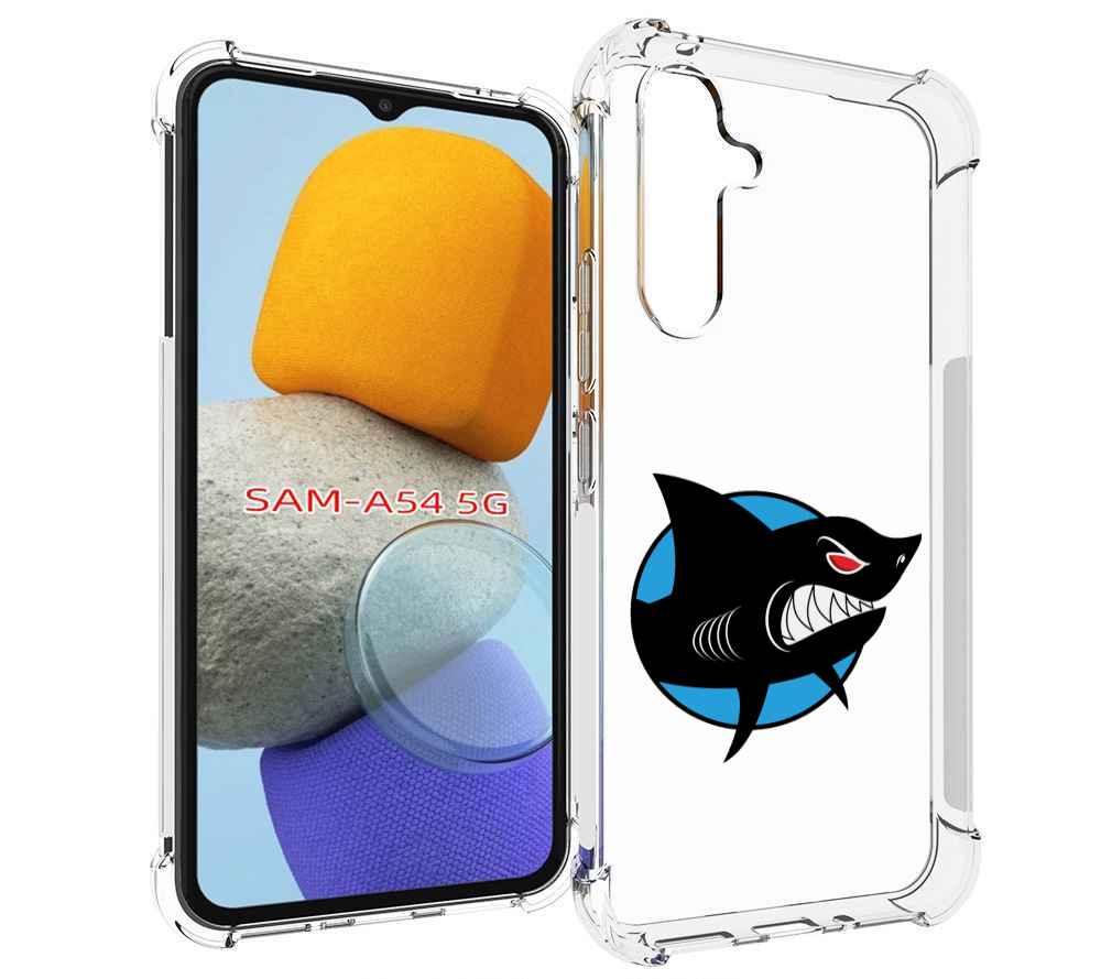 

Чехол MyPads Злая-акула для Samsung Galaxy A54, Tocco