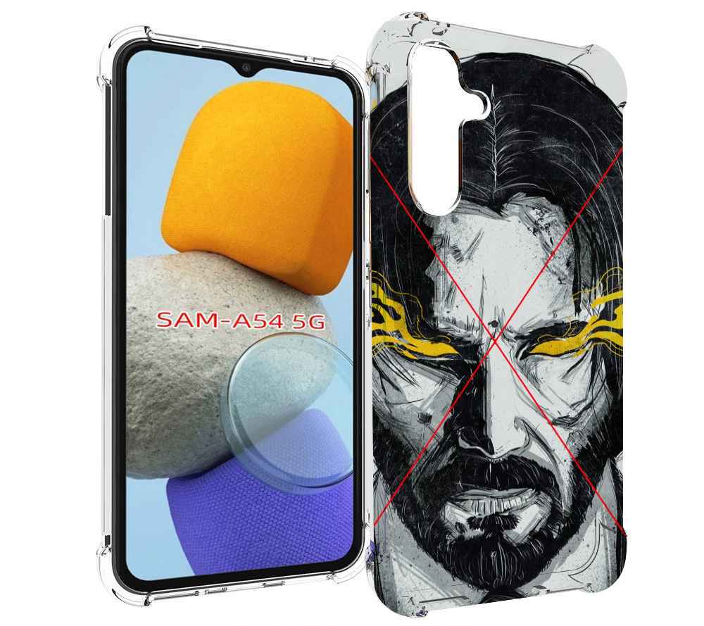 

Чехол MyPads Джон-Уик для Samsung Galaxy A54, Tocco