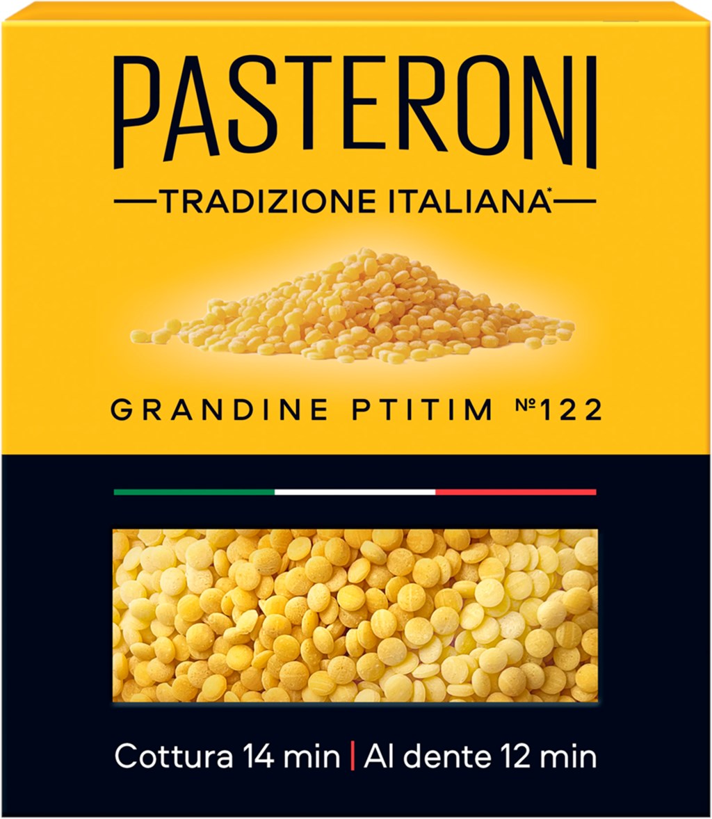 Макаронные изделия Pasteroni Grandine Ptitim № 122 400 г