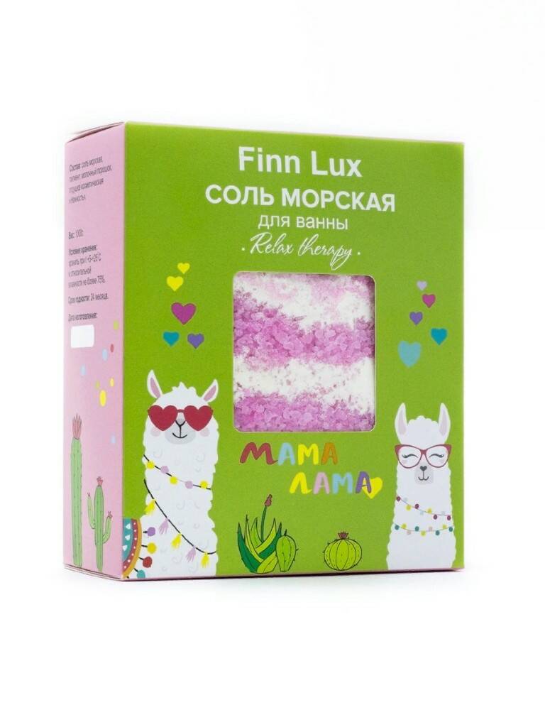 соль для ванны морская finn lux unicorn magic Соль для ванны Finn Lux морская 