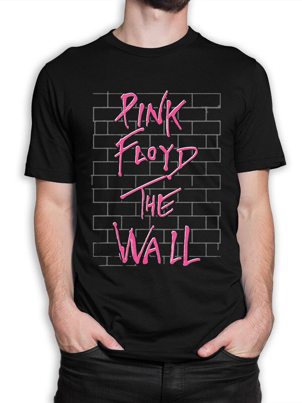 фото Футболка мужская design heroes pink floyd - the wall черная xs