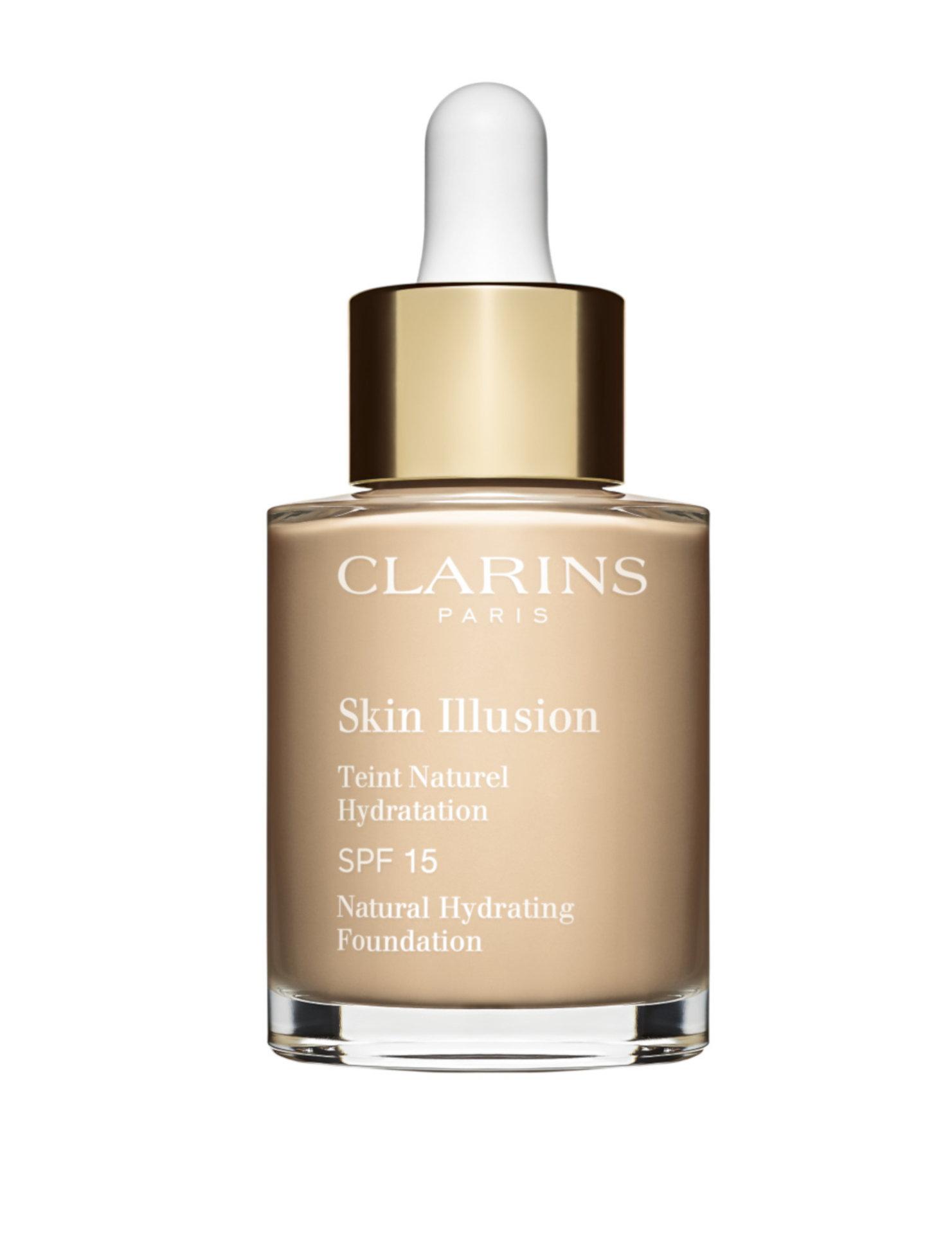 Скин иллюзион. Кларанс тональный крем Skin Illusion. Clarins SPF 15 тональный крем Skin Illusion. Кларанс скин Иллюжн тональный крем. Clarins Skin Illusion 105.