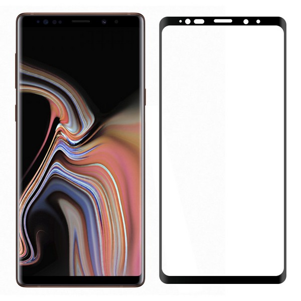 

Защитное стекло 3D Premium Krutoff для Samsung Galaxy Note 9