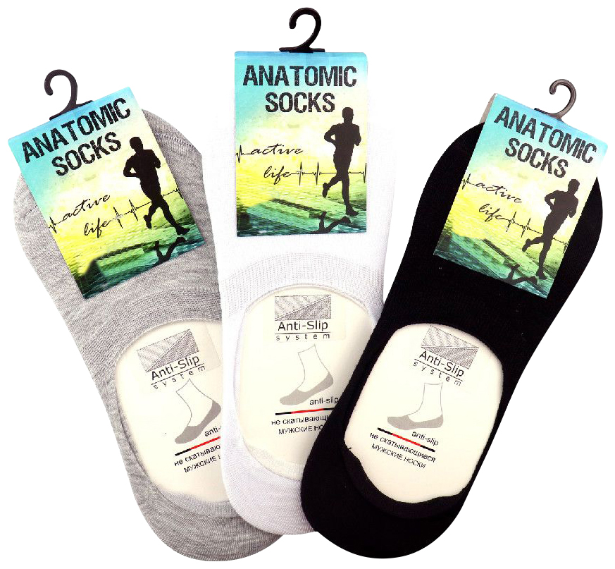 

Следки мужские Anatomic Socks в ассортименте 39-42