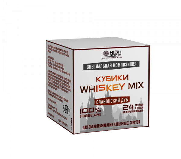 

Кубики дубовые High Spirits Whiskey Mix смесь обжигов, 40 г, Виски микс