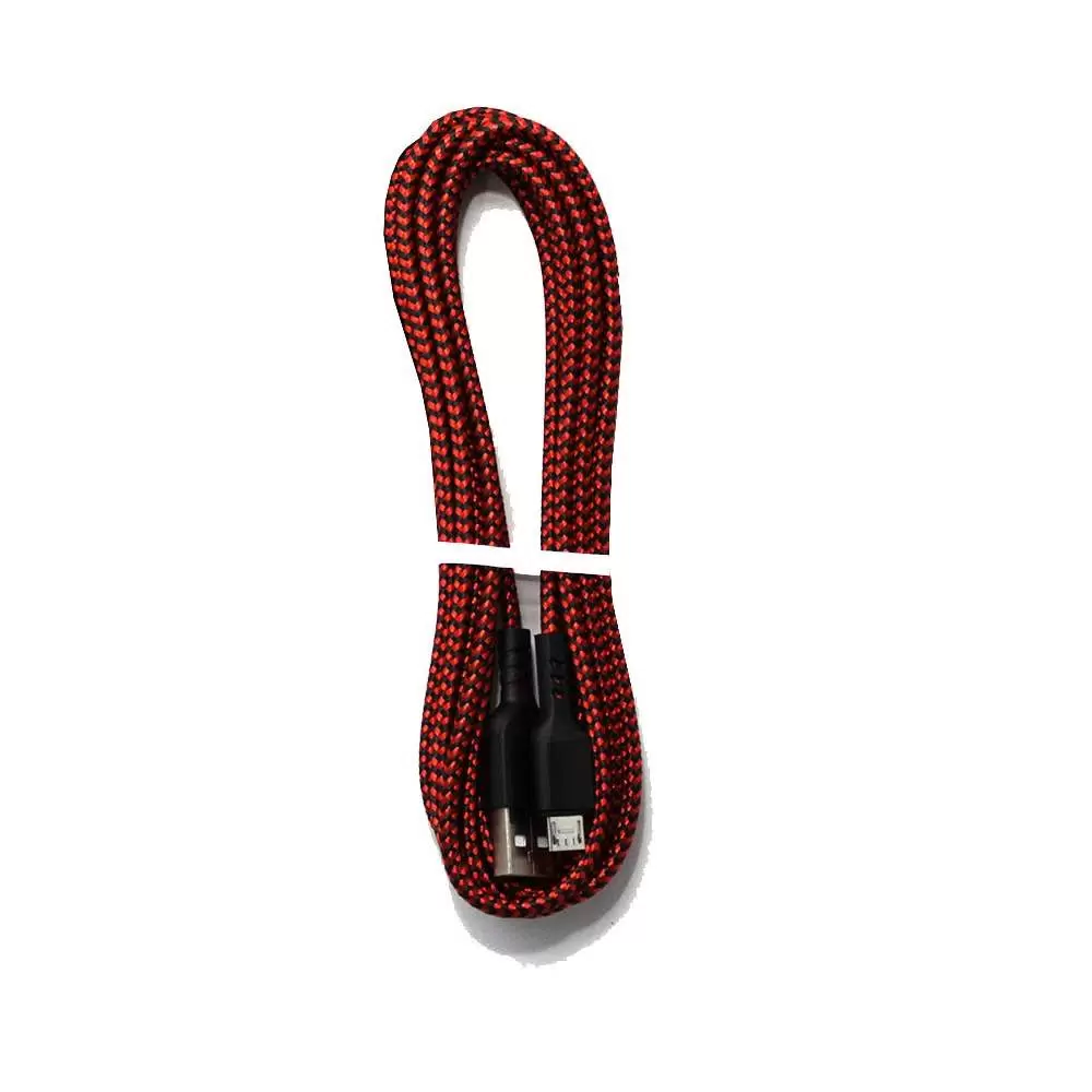 

Кабель micro USB - USB 1 м, красный