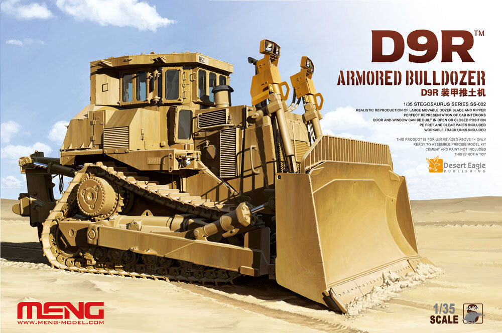 

Сборная модель Meng 1/35 Бронированный бульдозер D9R SS-002