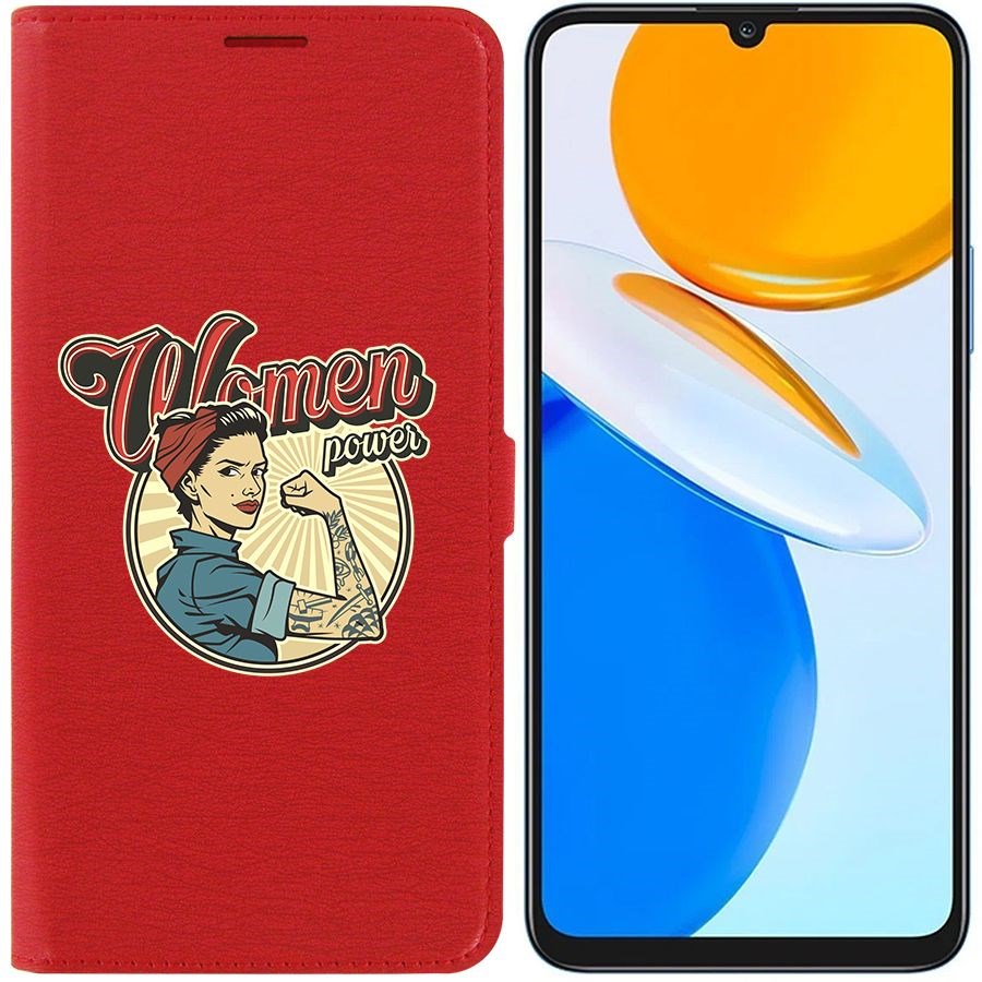 

Чехол-книжка Eco Book для Honor X7 Women Power