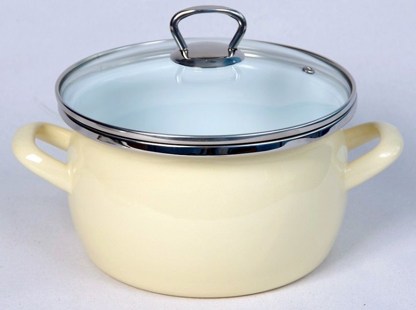 

Кастрюля Pomi d'Oro 3 л желтый