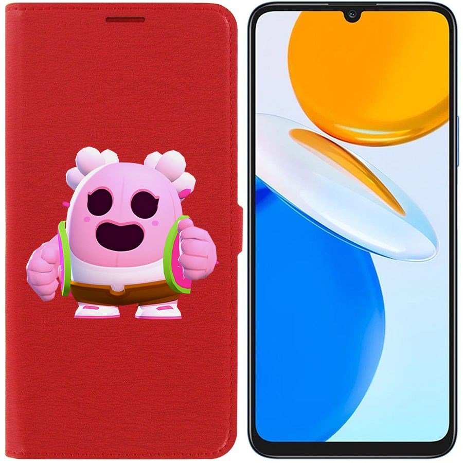 

Чехол-книжка Eco Book для Honor X7 Brawl Stars-Сакура Спайк
