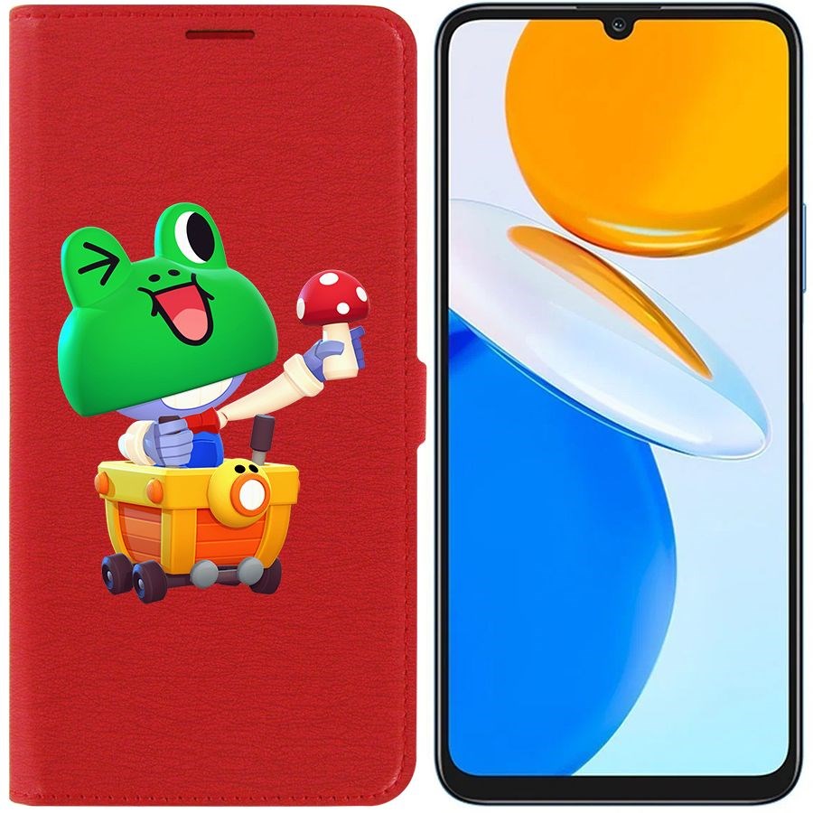 

Чехол-книжка Eco Book для Honor X7 Brawl Stars-Леонард Карл