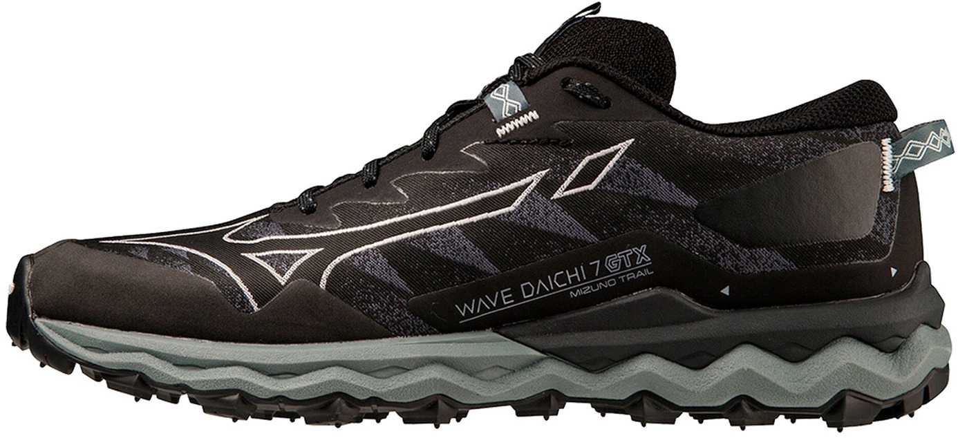 

Кроссовки мужские Mizuno SHOE WAVE DAICHI GTX WOS черные 8 UK, Черный, SHOE WAVE DAICHI GTX WOS