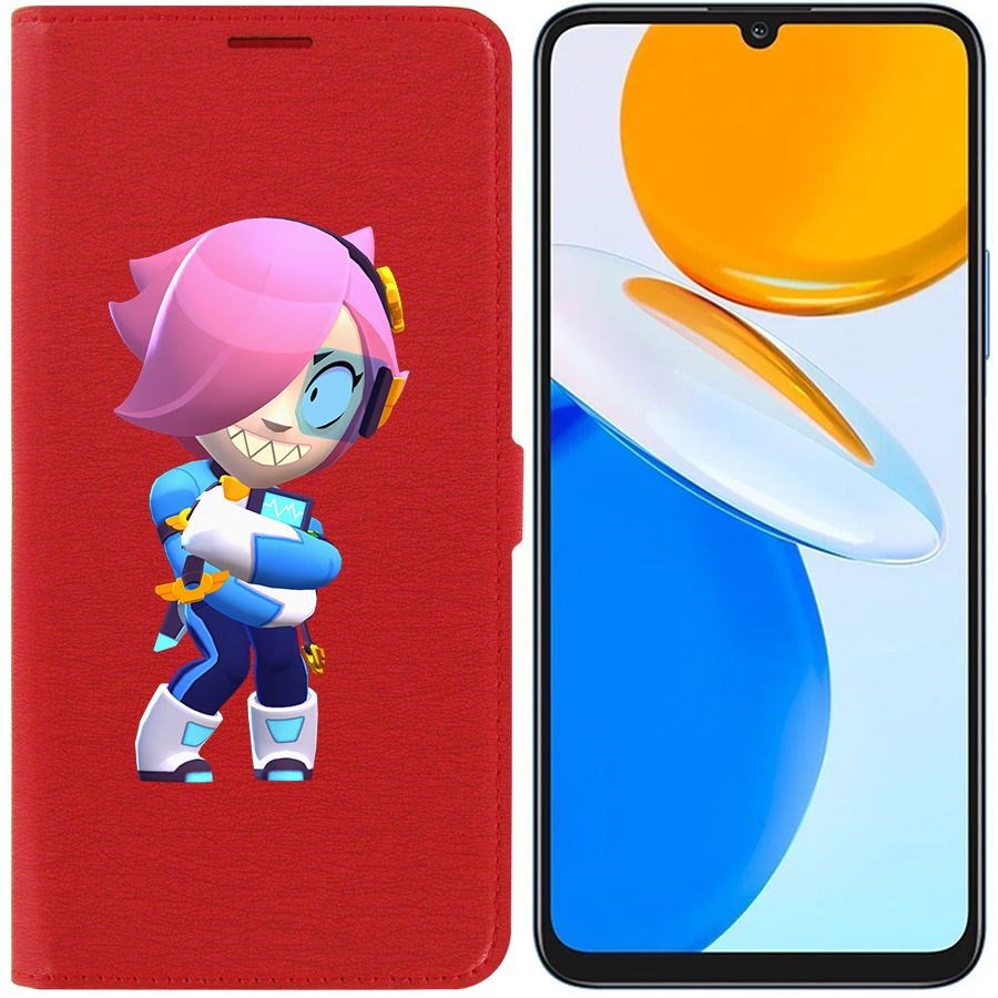 

Чехол-книжка Eco Book для Honor X7 Brawl Stars-Колетт Навигатор