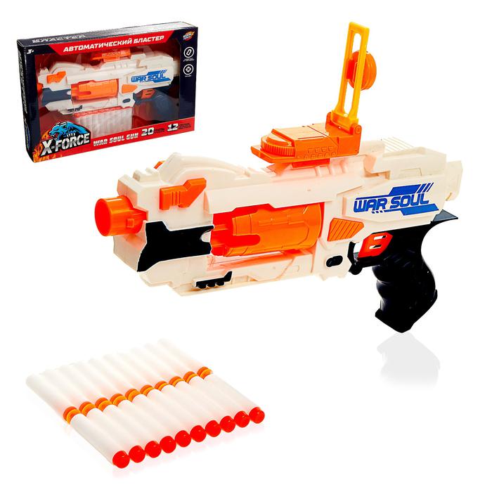 Игрушка Woow Toys War soul gun, стреляет мягкими пулями, на батарейках