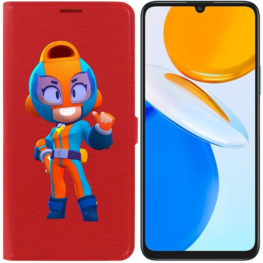 

Чехол-книжка Eco Book для Honor X7 Brawl Stars-GT Макс