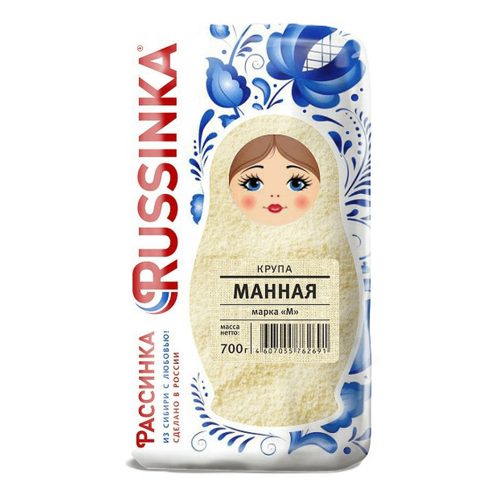 

Крупа манная Russinka 700 г