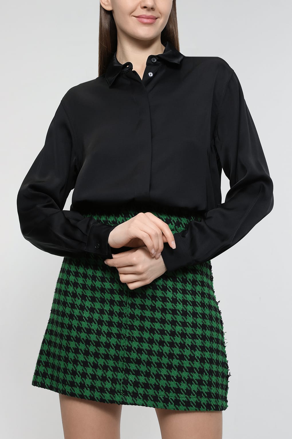 

Блуза женская SABRINA SCALA SS23013331 черная L, Черный, SS23013331