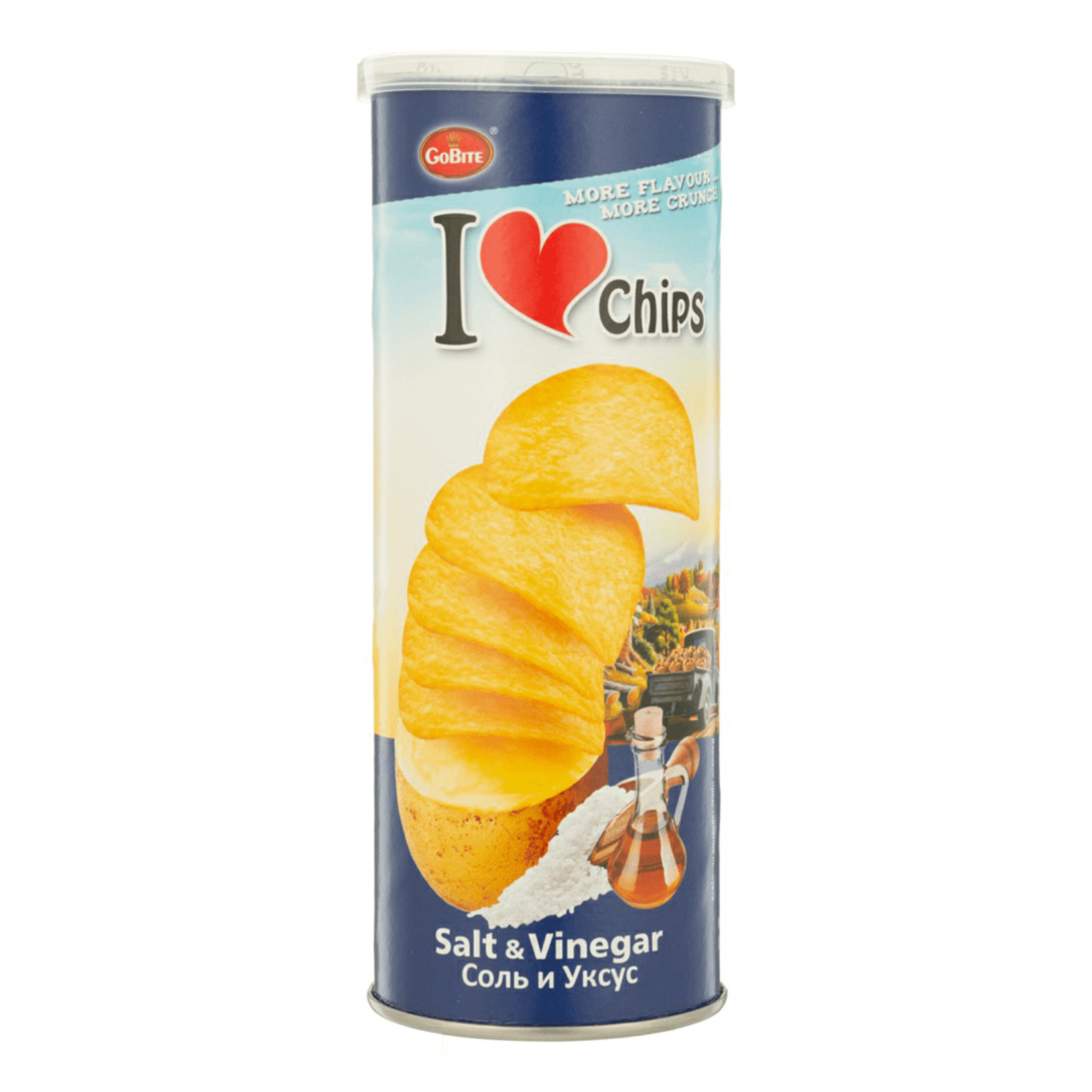 Чипсы картофельные GoBite I love chips уксус-соль 70 г