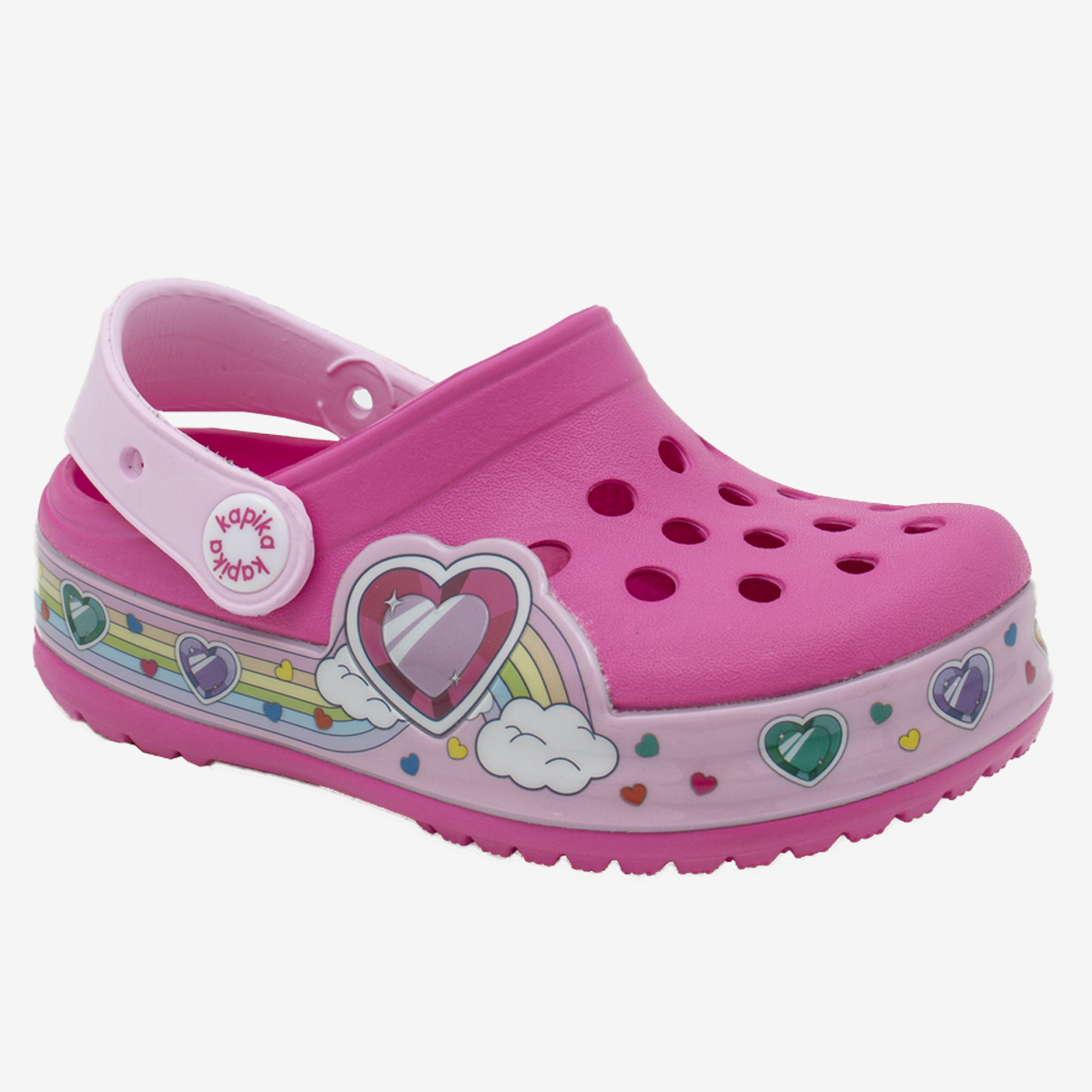 

Сабо детские Kapika 82213-1 цв.фуксия р.23 RU, 82213