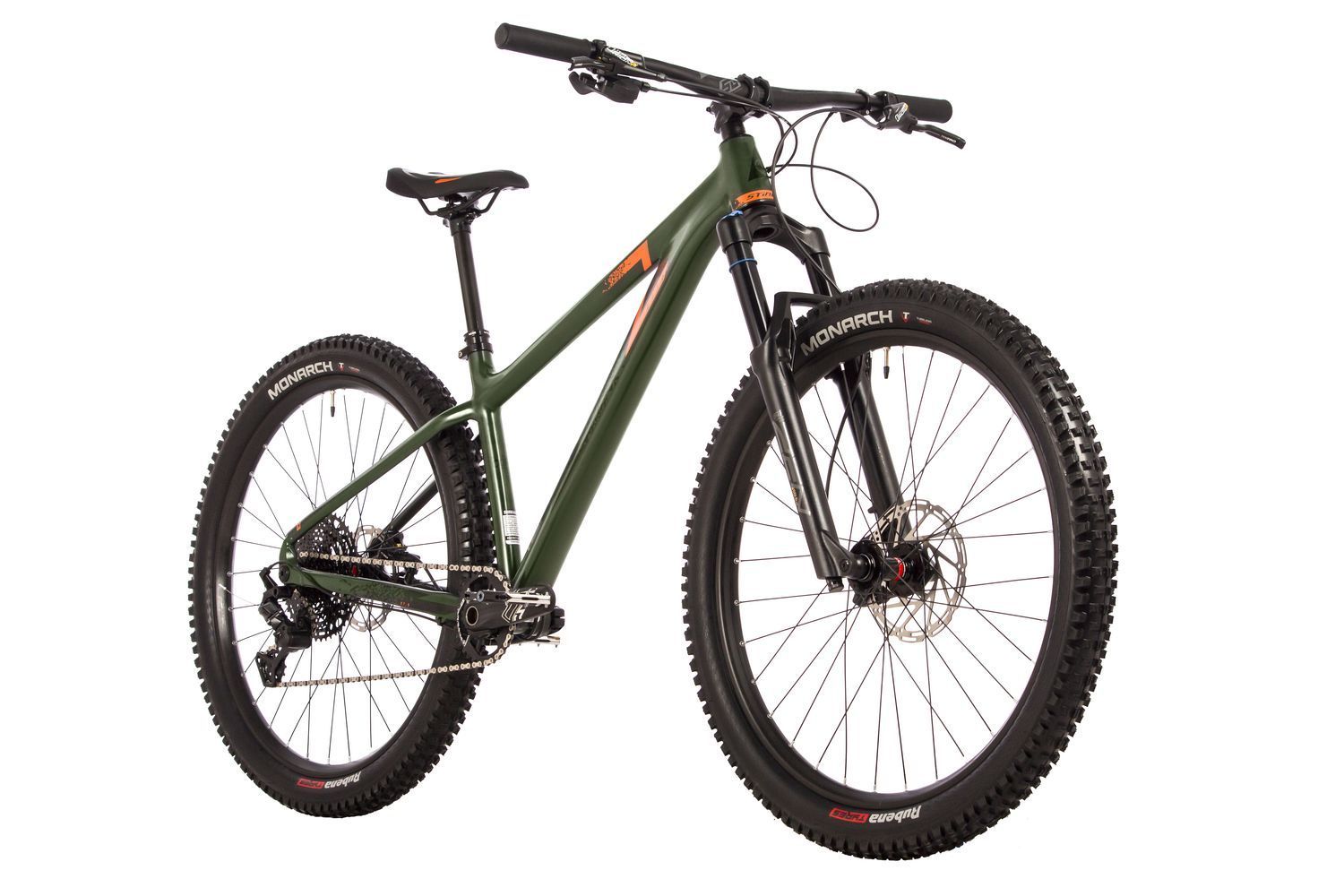 Велосипед горный STINGER 275 ZETA STD зеленый алюминий размер MD рама 18 2023 8800000₽