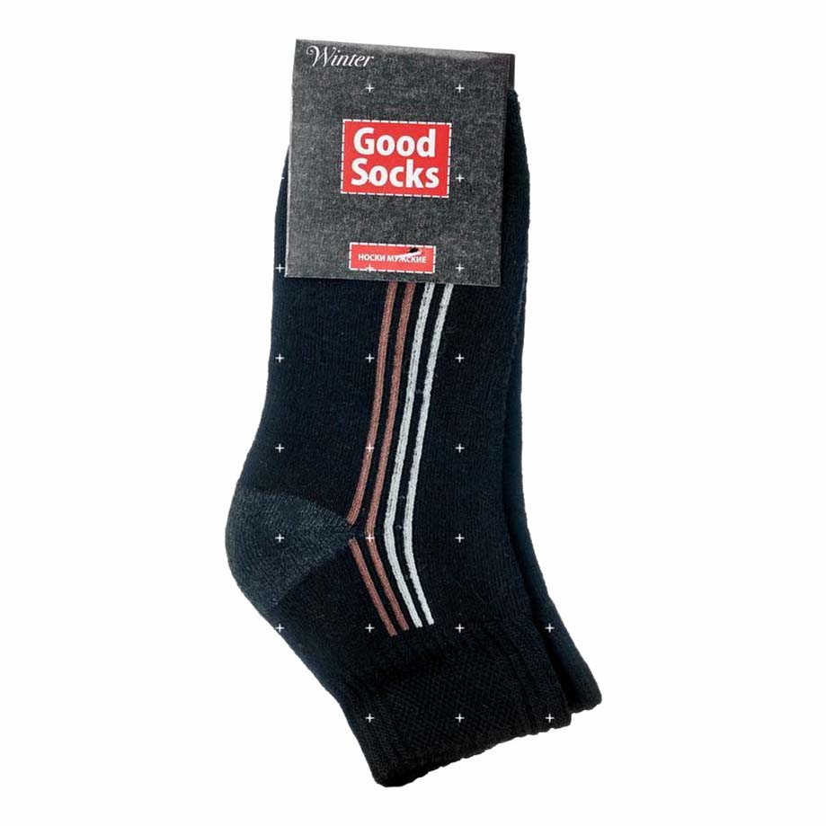 

Носки мужские Good Socks черные 40-44, Черный