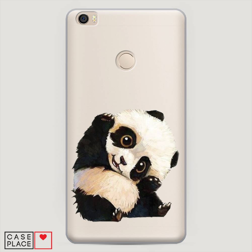 

Пластиковый чехол "Большеглазая панда" на Xiaomi Mi Max, Большеглазая панда