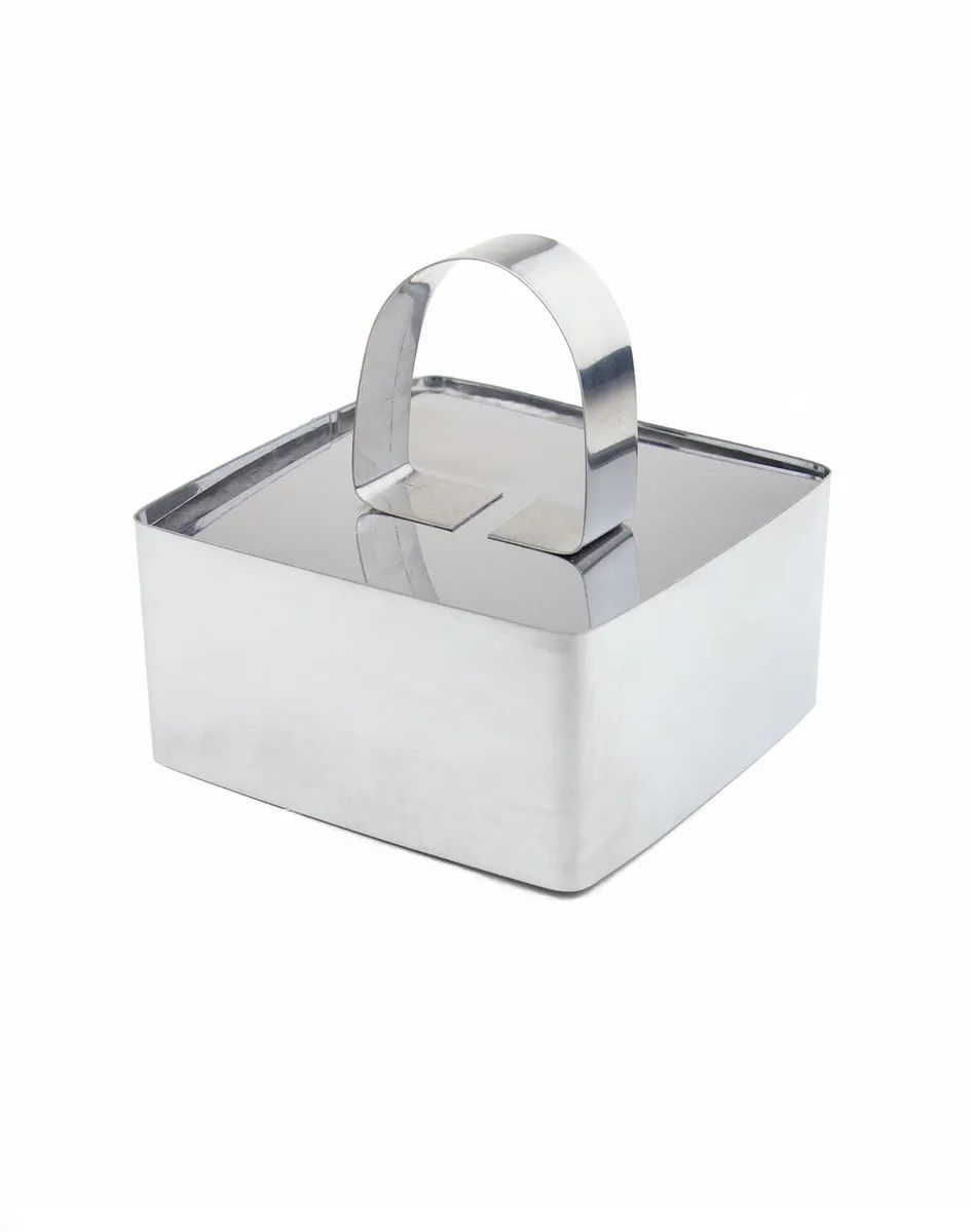 Форма с прессом квадратная для выкладки салатов и гарниров