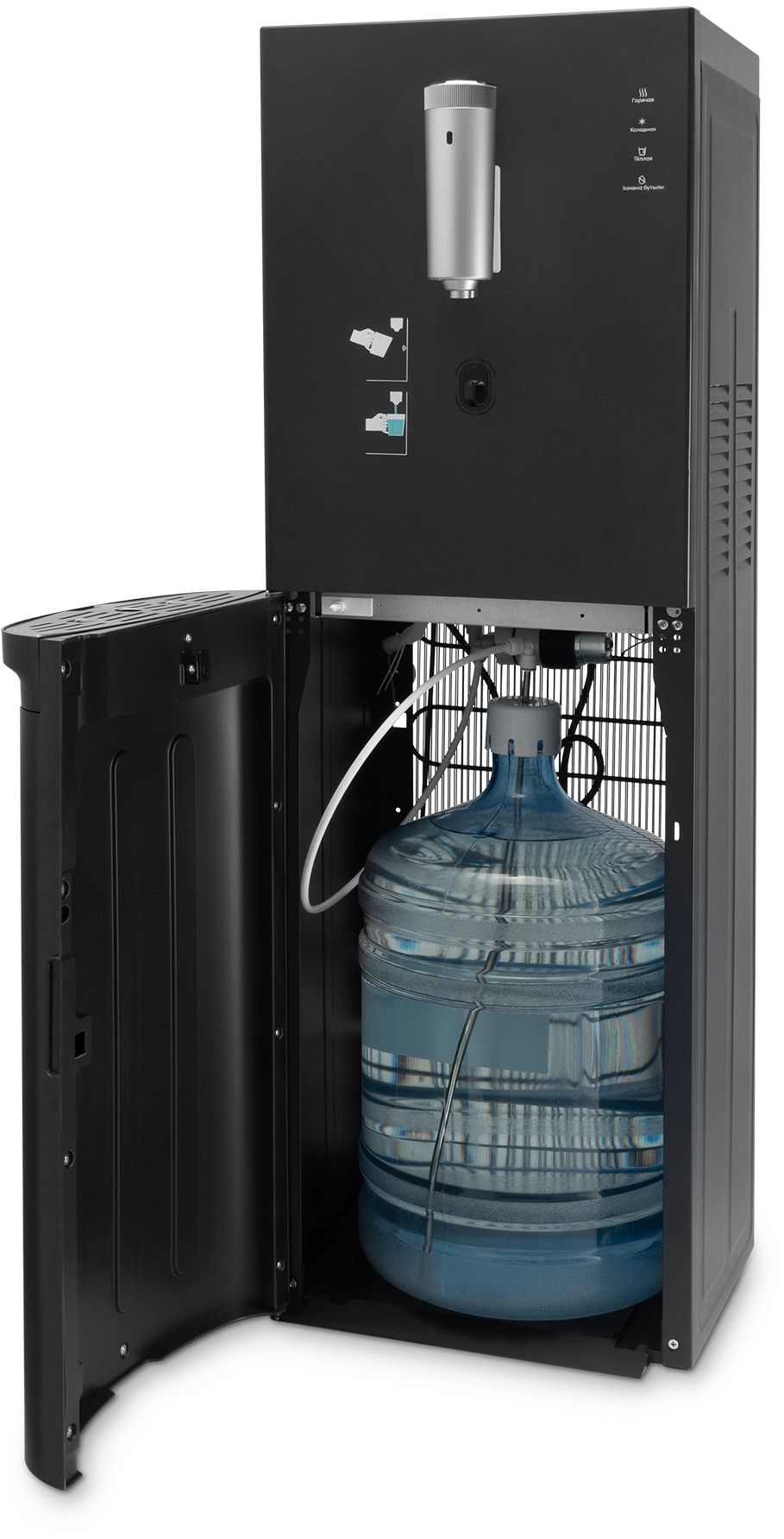 Кулер напольный DOMFY AquaSense UV DHG-WD210E графитовый