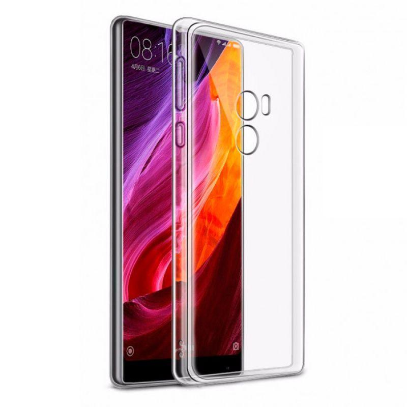 

Чехол-накладка для Xiaomi Mi Mix 2 силиконовый (прозрачный)