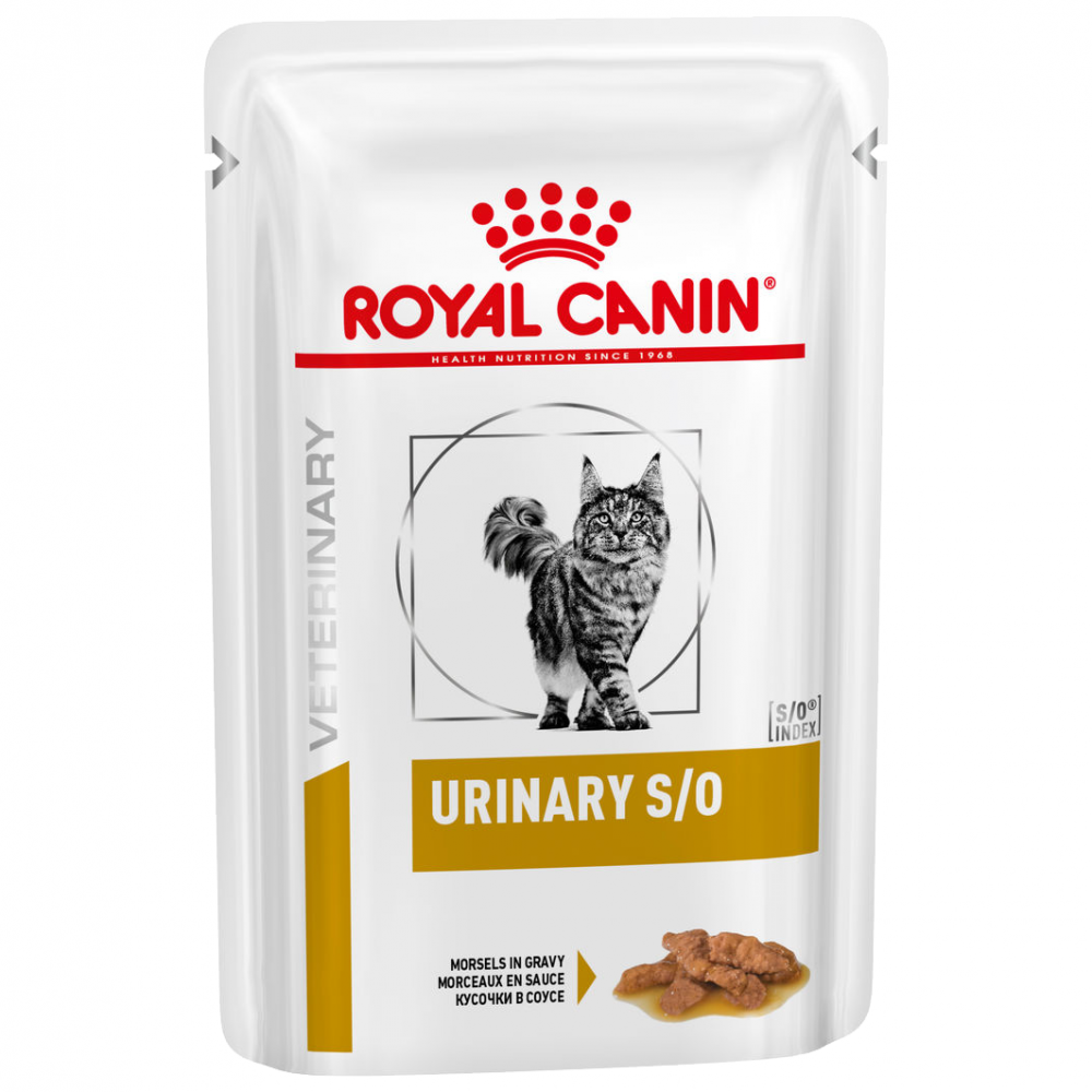 

Влажный корм для кошек Royal Canin Urinary SO, мясо, 85г, Veterinary Care Nutrition Urinary S/O