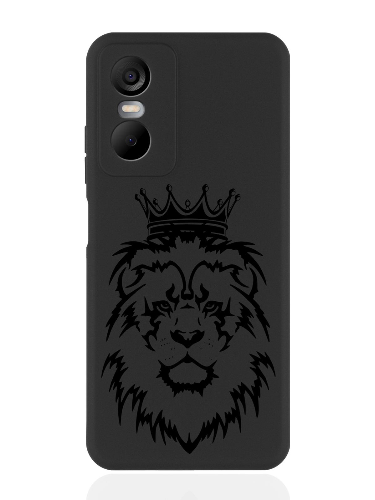 

Чехол MustHaveCase для Tecno Pop 6 Pro Лев черный