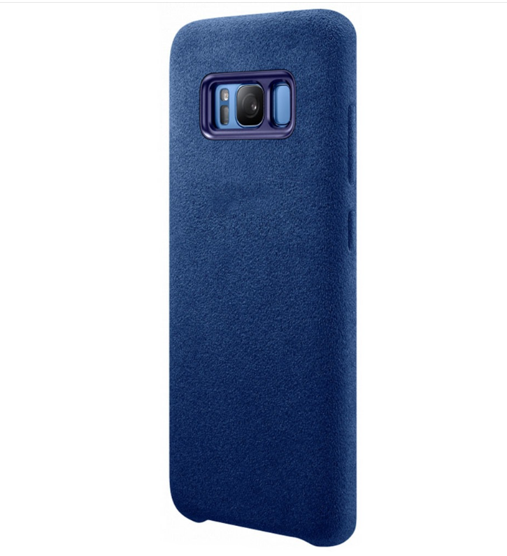 фото Чехол mypads alcantara cover ef-xg955alegru для samsung galaxy s8 plus sm-g955 синий