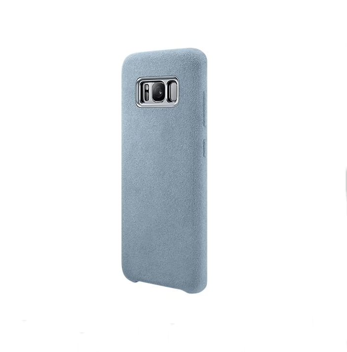 

Задняя панель MyPads Alcantara Cover EF-XG955ALEGRU для Samsung Galaxy S8 Plus, серый
