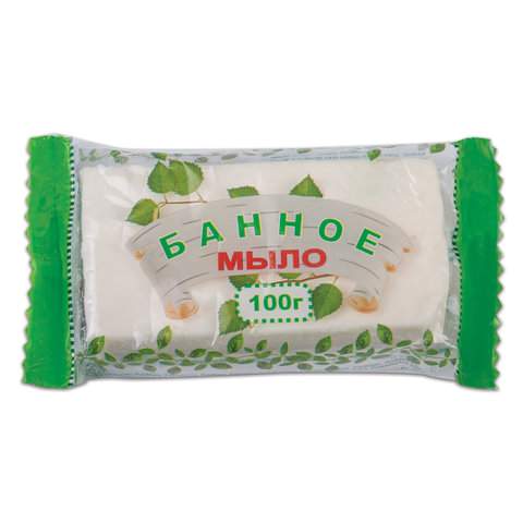 

Мыло туалетное ЭФКО Банное 100 г, 40 шт.