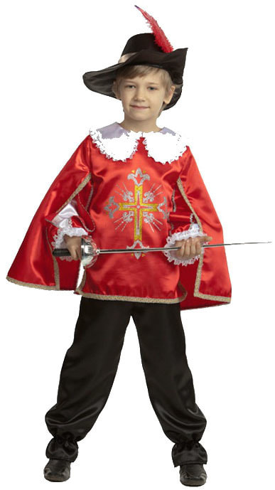 Карнавальный костюм Batik 7003-2, красный, 158