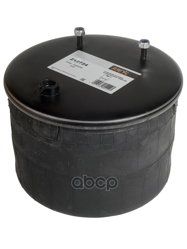 

пневмоподушка в сборе верх 1шп/штM22x1.5, 2шп.M10, низ отв.M16 поршень сталь\ DAF CF65/75