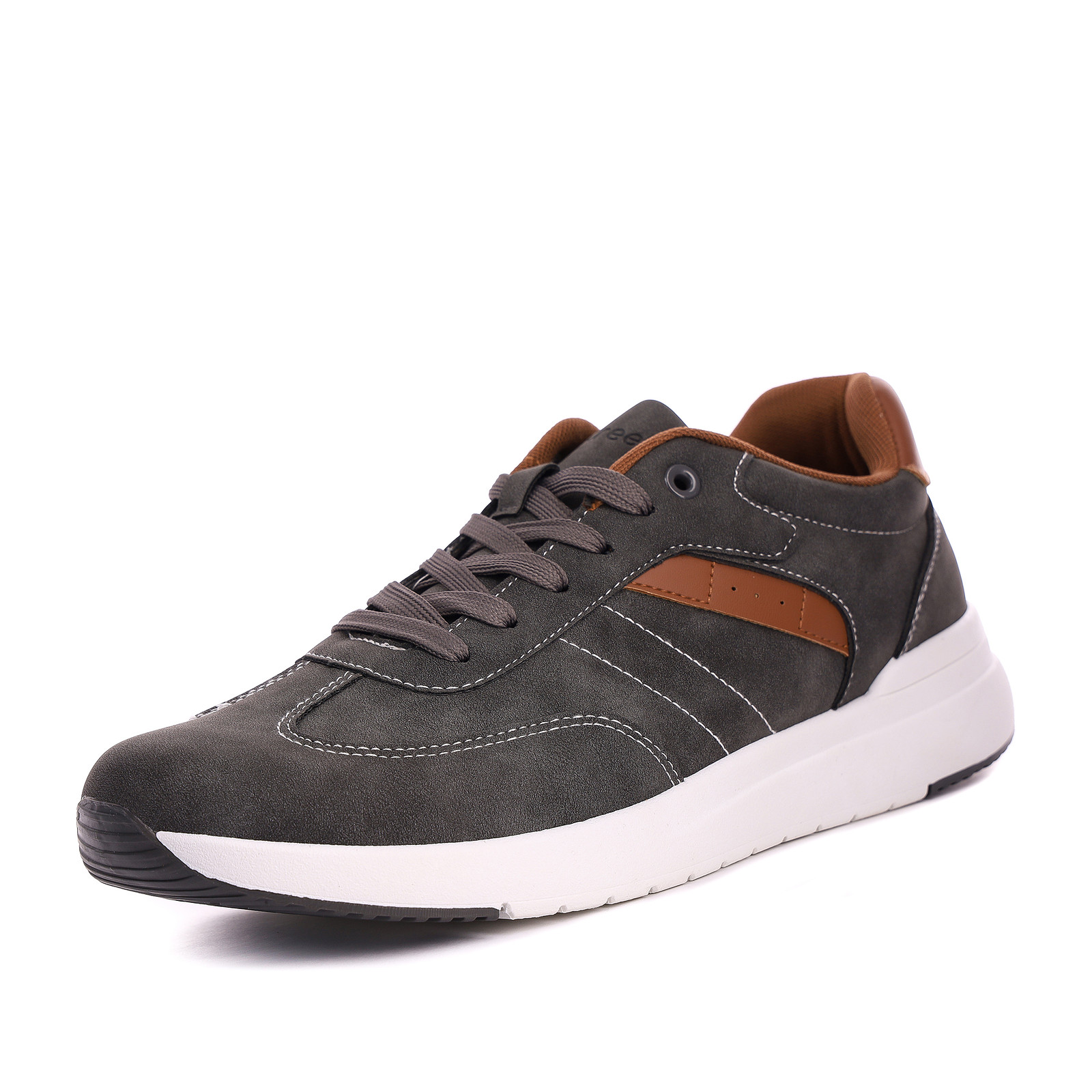 

Кроссовки мужские INSTREET 163-41MZ-053GT серые 42 RU, Серый, 163-41MZ-053GT