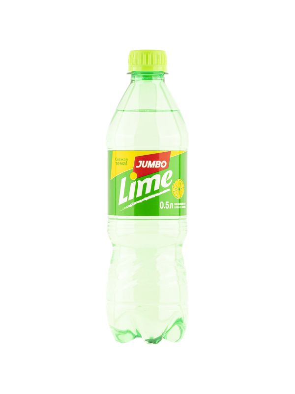 Газированный напиток Jumbo лайм 0,5 л
