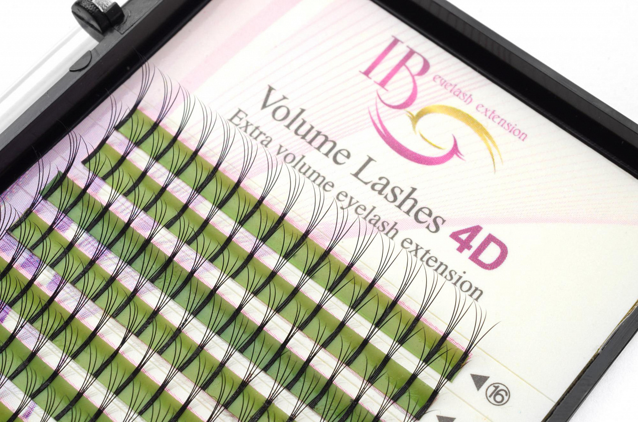 

Ресницы IBeauty пучковые 4D CC 0.10 9-12 мм, Черный