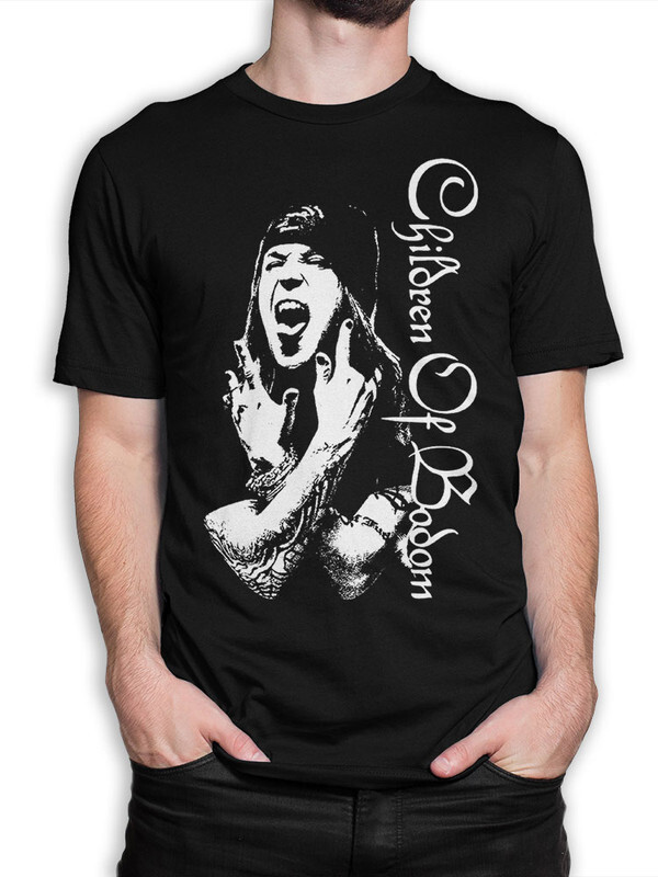 фото Футболка мужская design heroes группа children of bodom черная 3xl